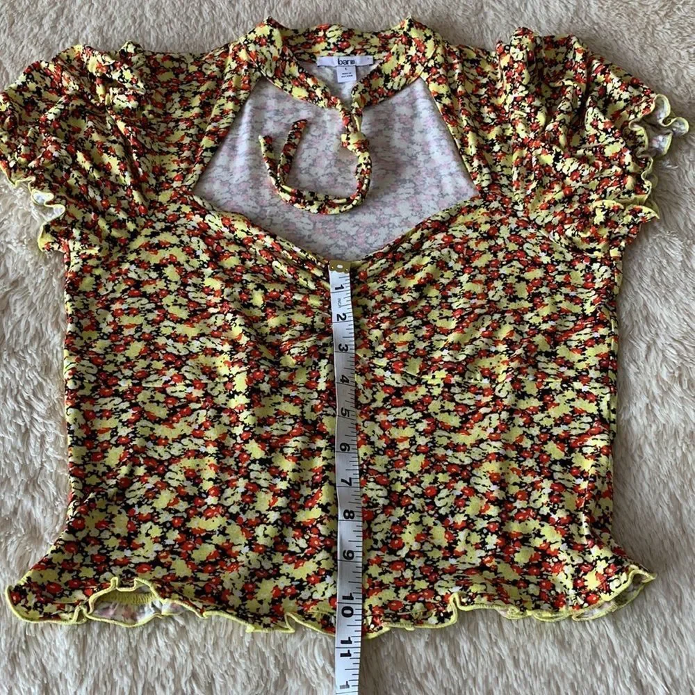 Bar III  blouse floral size large - Picture 10 of 16